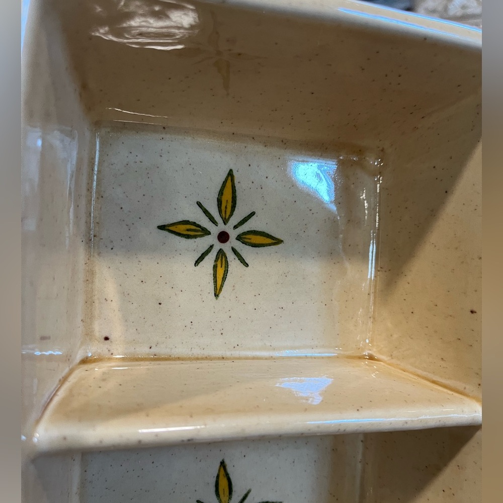 Rooster Vintage METLOX Poppytrail Dish - Picture 6 of 16